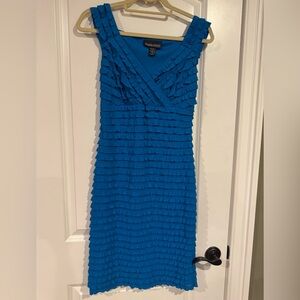 Frank Lyman Ruffled Sheath Dress Size 6